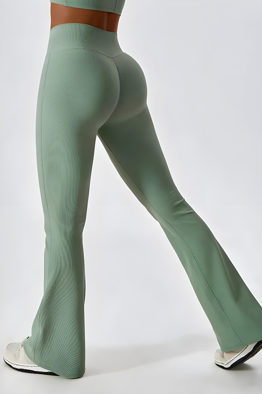 Flare Flex Legging - Olive Green