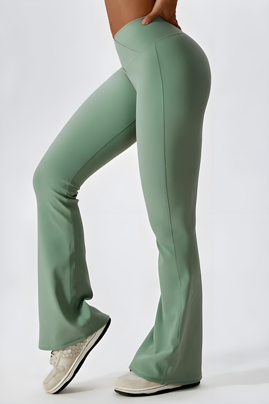 Flare Flex Legging - Olive Green