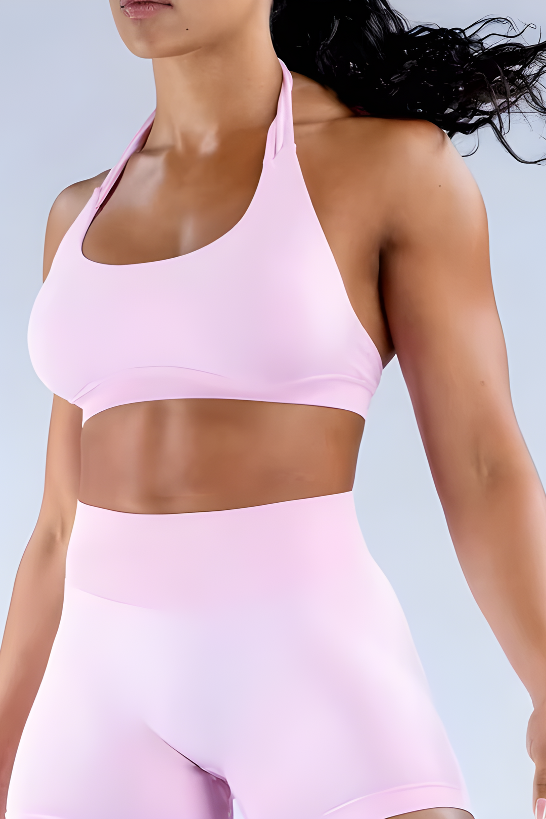 Seamless Vitality Sports Bra - Rose Pink